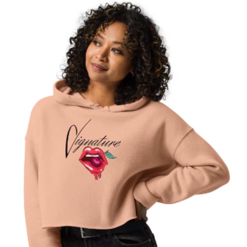 Woman's Signature Crop top Hoodie